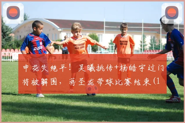 申花失绝平！吴曦挑传+杨皓宇过门将被解围，蒋圣龙带球比赛结束(1)